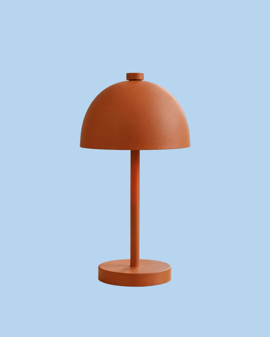 The same lamp on a blue JPEG background