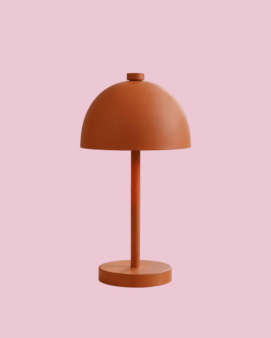 The same lamp on a pink JPEG background