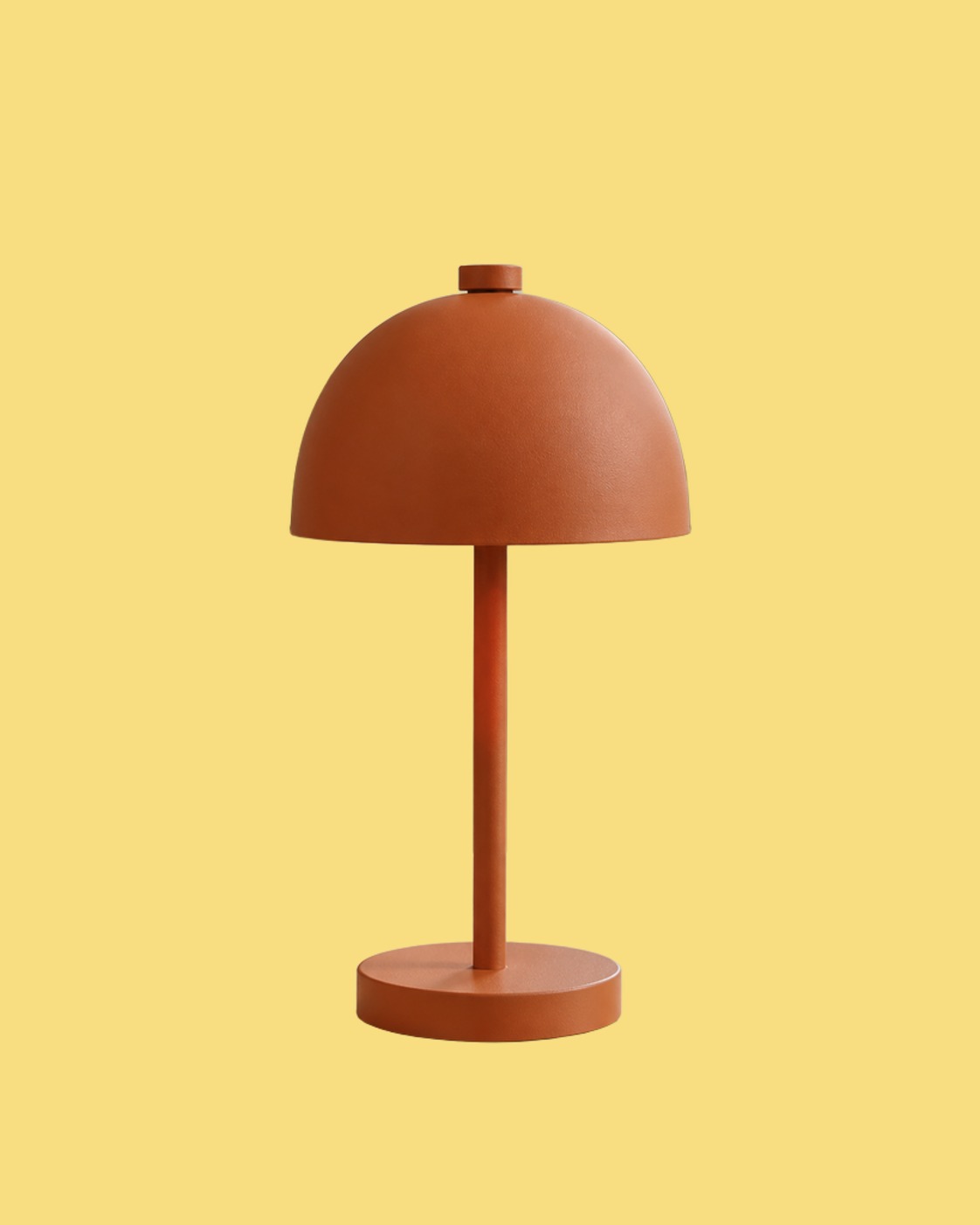 The same lamp on a yellow JPEG background
